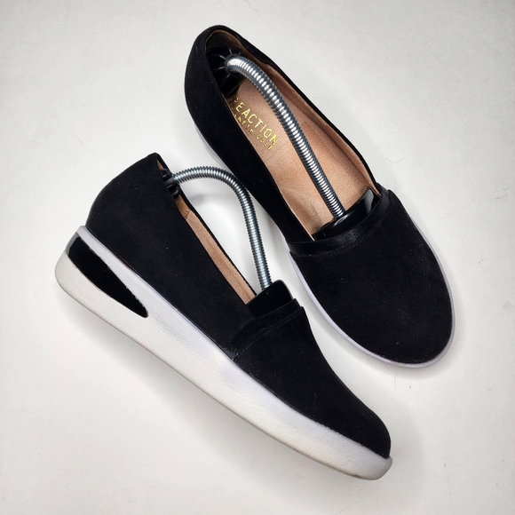 Kenneth Cole Reaction Faye Sneaker Black 6.5 - Picture 2 of 10